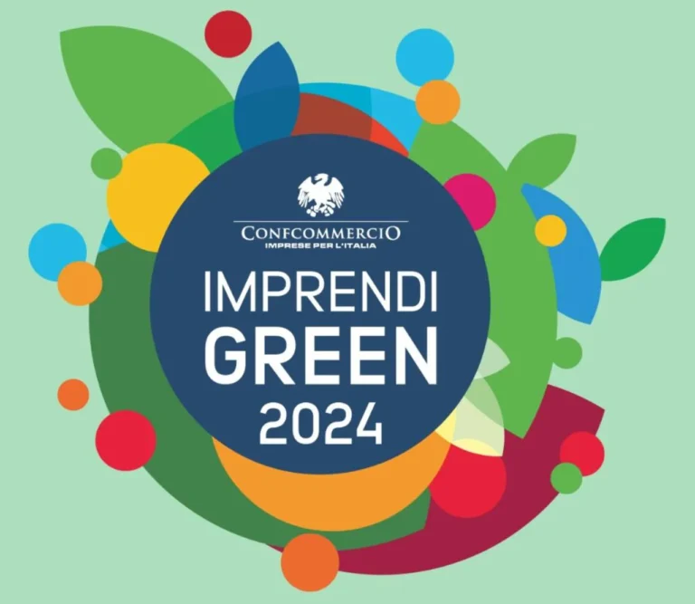 Logo Confcommercio Imprendigreen. Attestato Power.it 2024